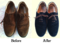 Is it possible to dye suede shoes?
