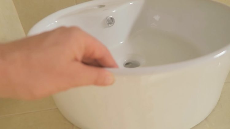 fix porcelain sink
