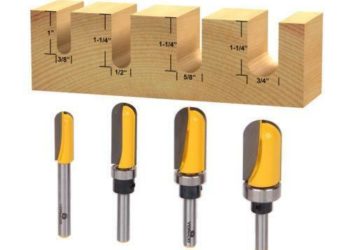 How do you use a round nose router bit?