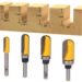 How do you use a round nose router bit?