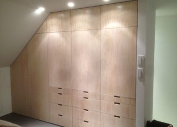 plywood closet doors