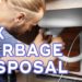 How do you fix a broken garbage disposal?