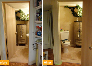 Can you change the swing of an interior door?