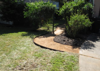 How do you treat decomposed granite?