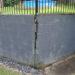 repair cracked brick retaining wall