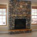 slate stone fireplace