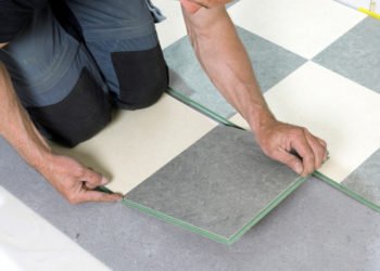 can tile be placed over linoleum