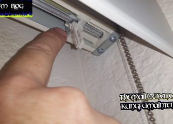 How do you replace a vertical blind stem?