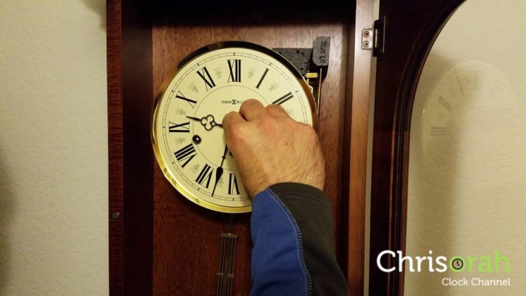 how to fix a wall clock hands