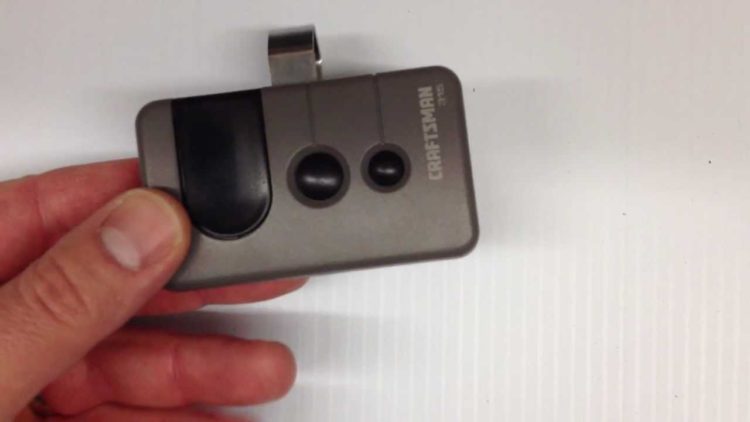 How do I program my Sears Garage Remote?