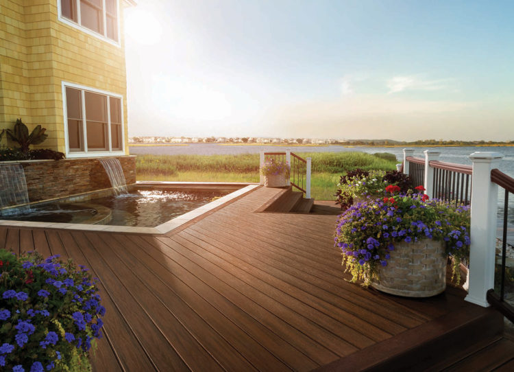 Can you recolor Trex decking?