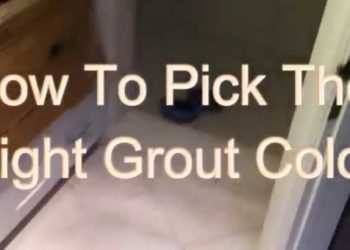 how to color grout