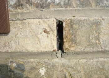 weep holes in concrete