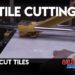 how do you cut tile without a tile cutter