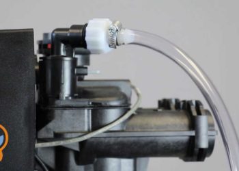 water softener continues to drain