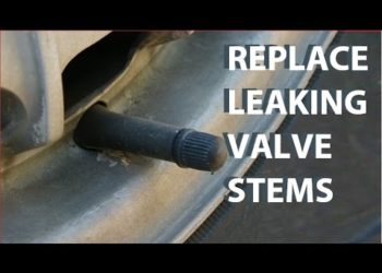 car tire valve stem broke