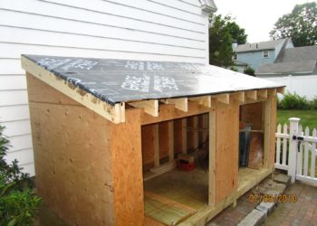 how to build a grass roof shed