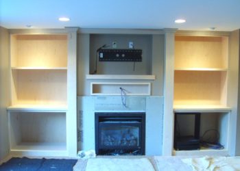 How do you install a flat screen TV above a fireplace?