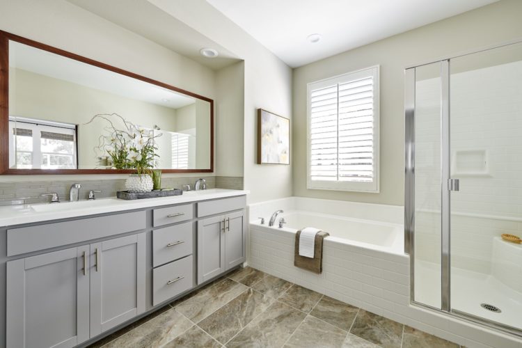 warm marble tile