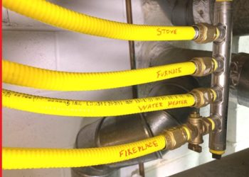 What size gas line do I need for a gas fireplace?