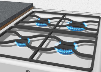Is it easy to hook up a gas stove?