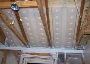 insulating vaulted garage ceiling