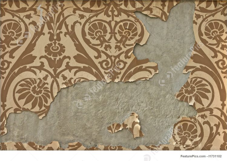 peeling wallpaper