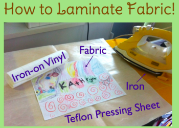 can i use an iron to laminate