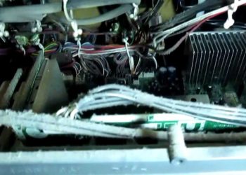 how to clean a rear projection tv