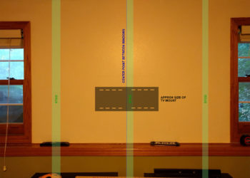 Is it safe to mount a TV on one stud?