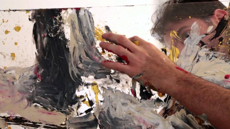 painting on plexiglass