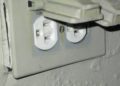 How do you install an outdoor GFCI outlet?