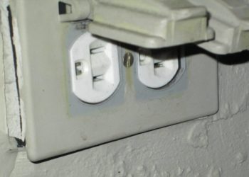 How do you install an outdoor GFCI outlet?