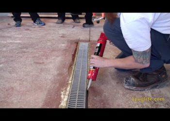 Can you add a drain to your garage floor?