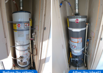 What size water heater goes in a mobile home?