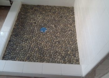shower wall liner over tile