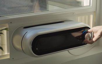 can you turn a window ac unit sideways