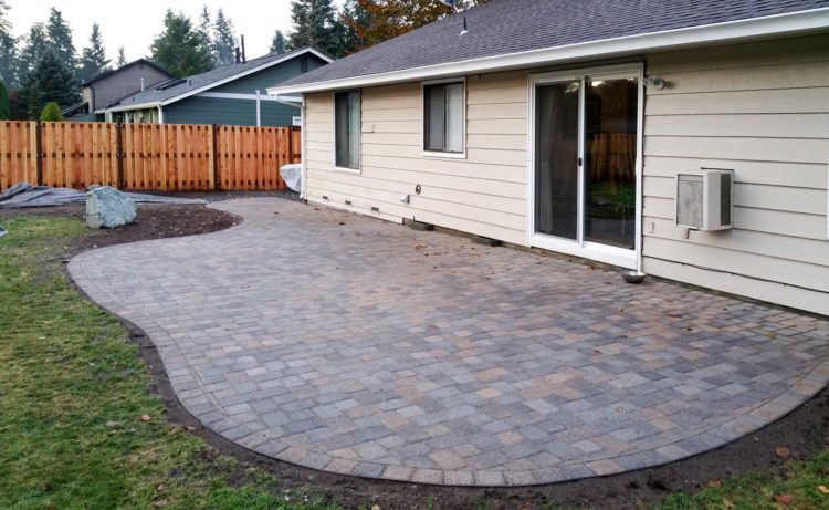 install pool fence on pavers