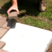 how to install pavers over concrete steps
