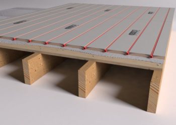 Can you lay underfloor heating on chipboard?
