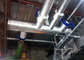 What kind of insulation do you use for steam pipes?