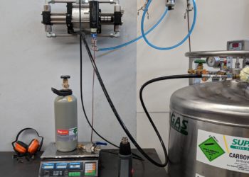 how to refill co2 tank with air compressor