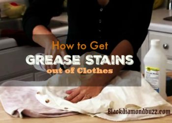 how to get grease stains out of pillowcases