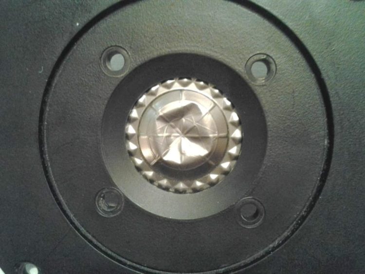 repair dented tweeter dome