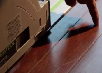 how to repair engineered wood floor