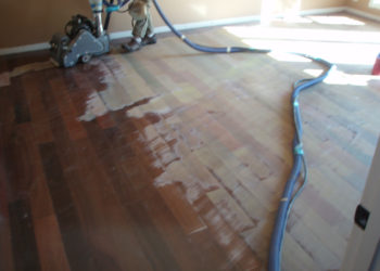 can you sand and refinish engineered hardwood