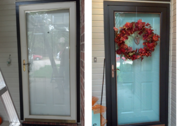can you paint metal front door