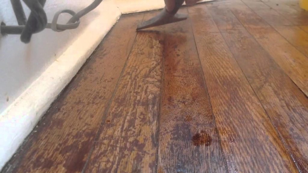 Can you stain over paint without sanding?