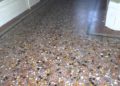 what is terrazzo floor made of