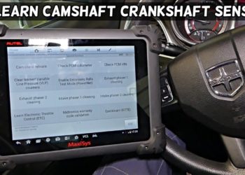 Do you have to relearn a crankshaft position sensor?